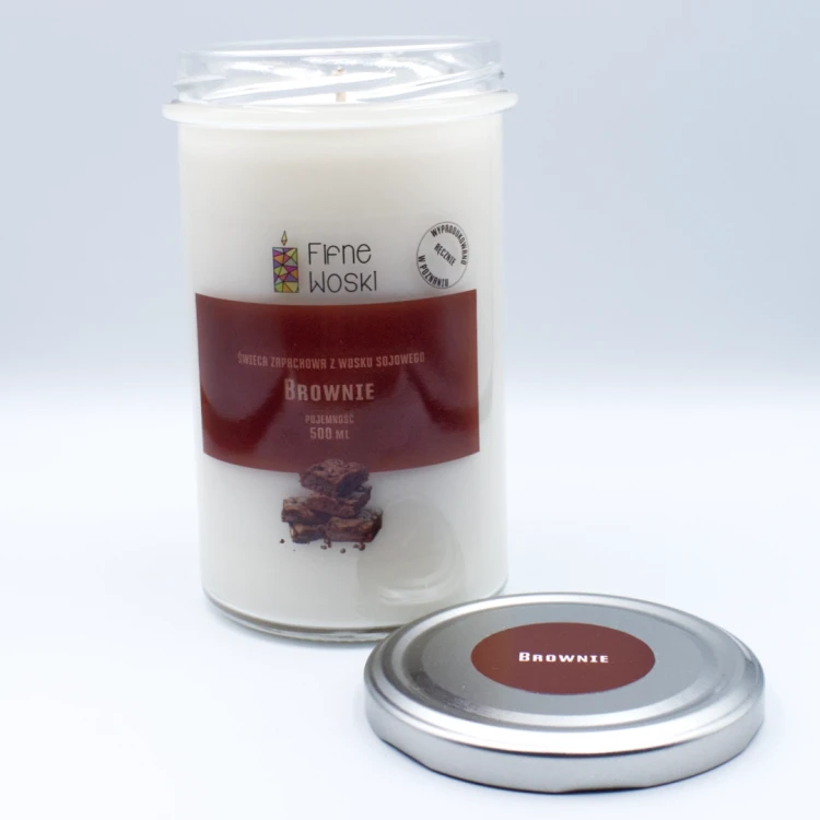 Brownie - świeca sojowa 500 ml