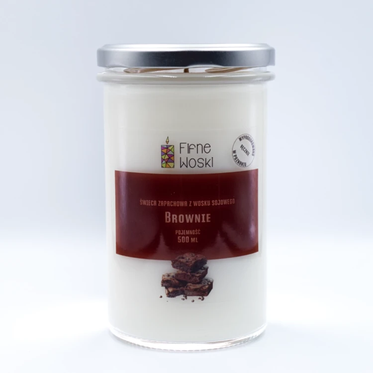 Brownie - świeca sojowa 500 ml
