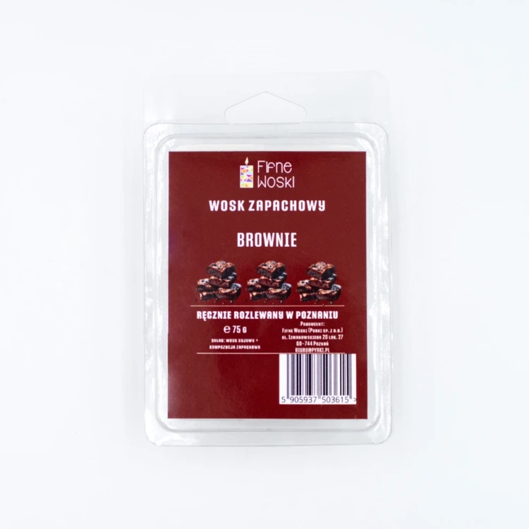 BROWNIE - sojowy wosk zapachowy