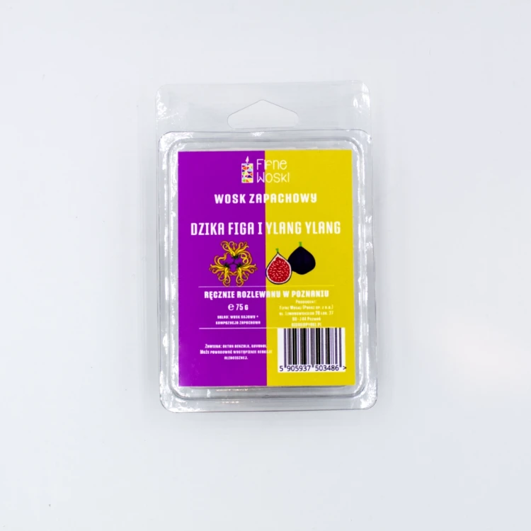 DZIKA FIGA I YLANG YLANG - sojowy wosk zapachowy