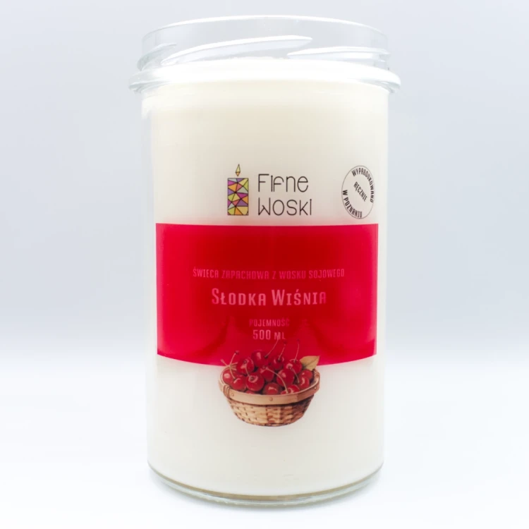 świeca sojowa słodka wiśnia 500 ml 1.webp