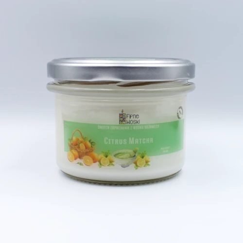 CITRUS MATCHA - świeca sojowa 200 ml