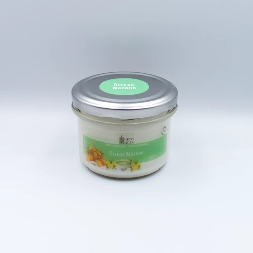 CITRUS MATCHA - świeca sojowa 200 ml
