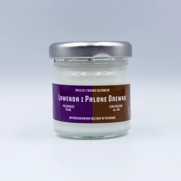 świea sojowa lawenda i palone drewno 35 ml.webp