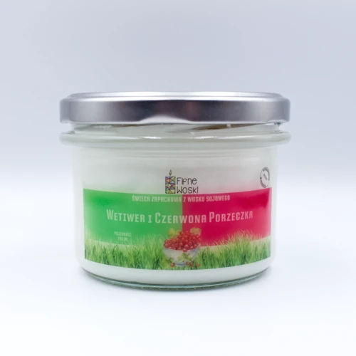 świeca sojowa wetiwer i czerwona porzeczka  200 ml 1.webp