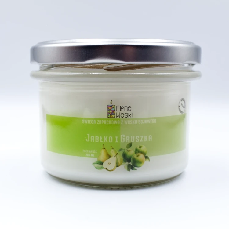 świeca sojowa jabłko i gruszka 200 ml.webp