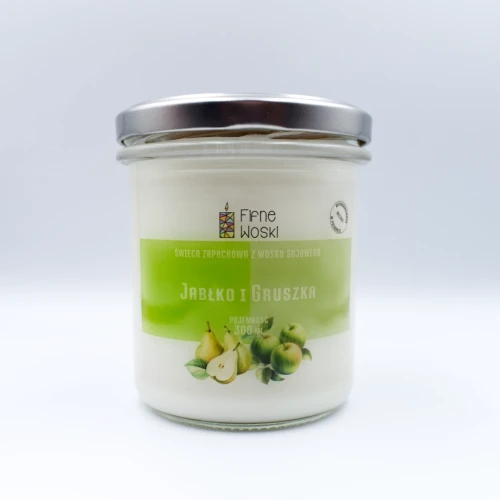 świeca sojowa jabłko i gruszka 300 ml.webp