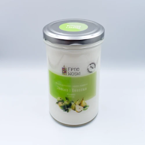 świeca sojowa jabłko gruszka 500 ml 1.webp