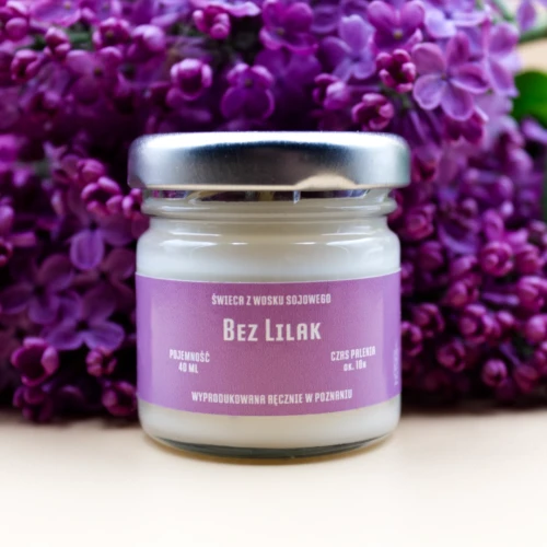 świeca sojowa 35 ml bez lilak.webp