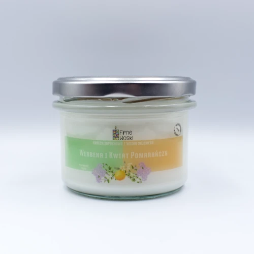 świeca sojowa werbena i kwiat pomarańczy 200 ml 1.webp