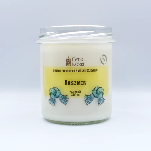 Świeca sojowa Kaszmir 300 ml.webp