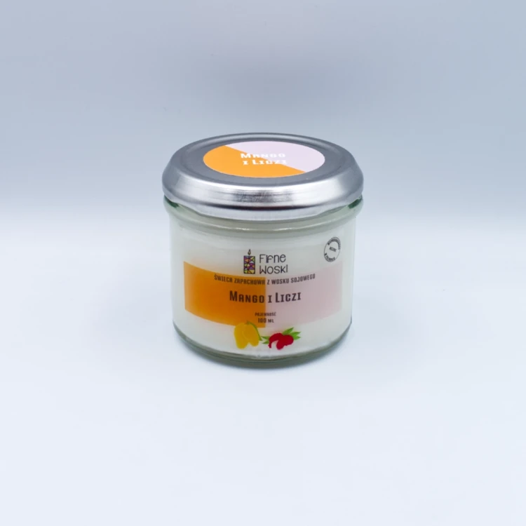 świeca sojowa zapachowa mango liczi 100 ml 1.webp
