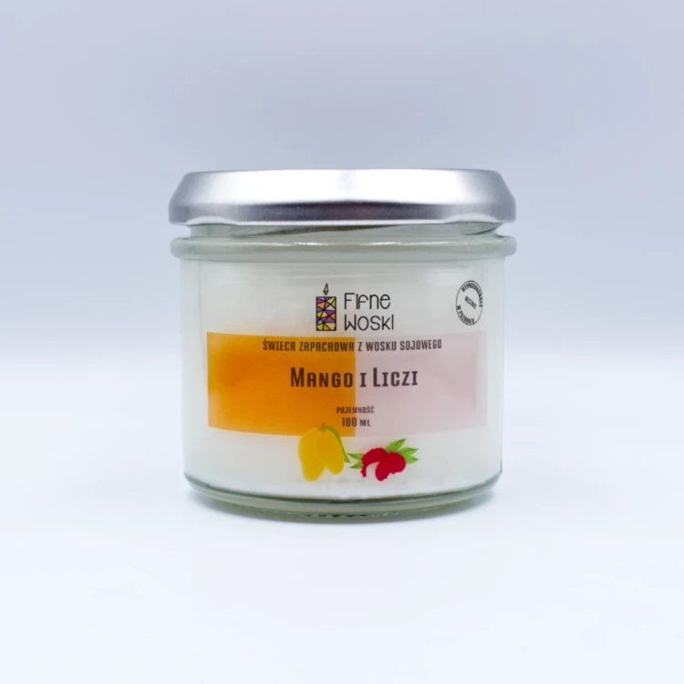 świeca sojowa zapachowa mango liczi 100 ml.webp