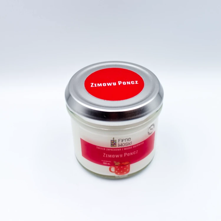 świeca sojowa fifne woski zimowy poncz 100 ml 1.webp