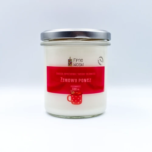 świeca sojowa fifne woski zimowy poncz 300 ml.webp