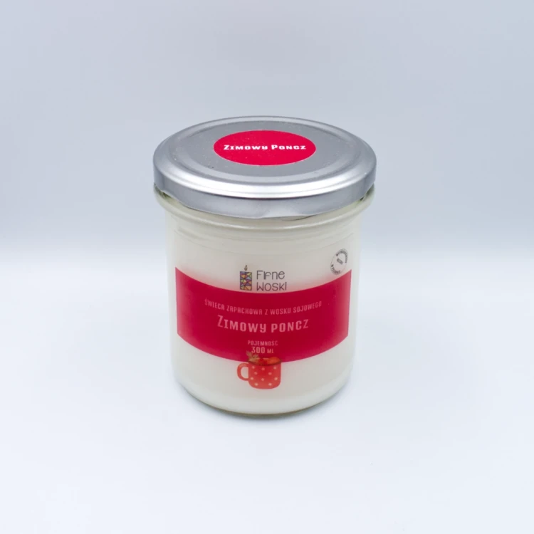 świeca sojowa fifne woski zimowy poncz 300 ml 1.webp