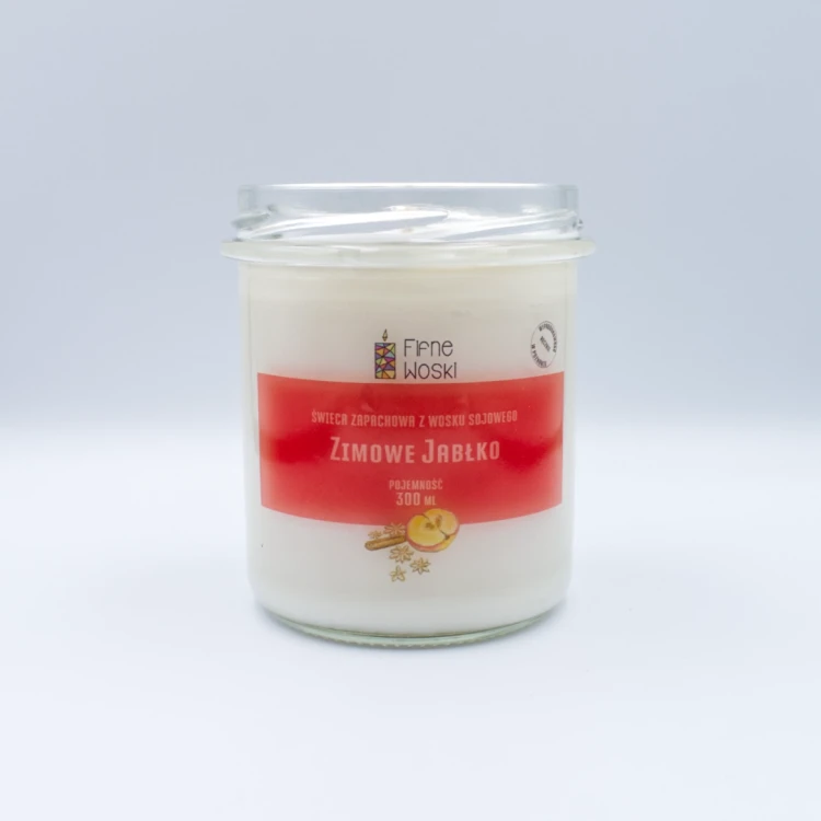 fifne woski świeca sojowa zimowe jabłko 300 ml 3.webp