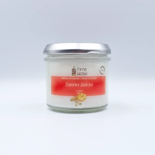 fifne woski swieca sojowa zimowe jabłko 100 ml.webp