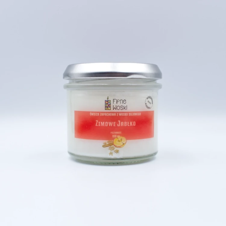 fifne woski swieca sojowa zimowe jabłko 100 ml.webp