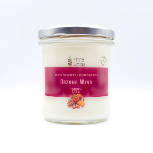 fifne woski świeca sojowa grzane wino 300 ml.webp