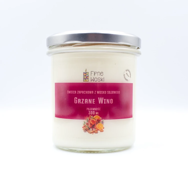 fifne woski świeca sojowa grzane wino 300 ml.webp