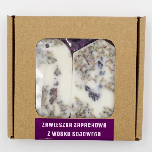 zawieszki zapachowe - tabliczki florenckie- opakowanie  LAWENDA 1X1 2 SZT.webp
