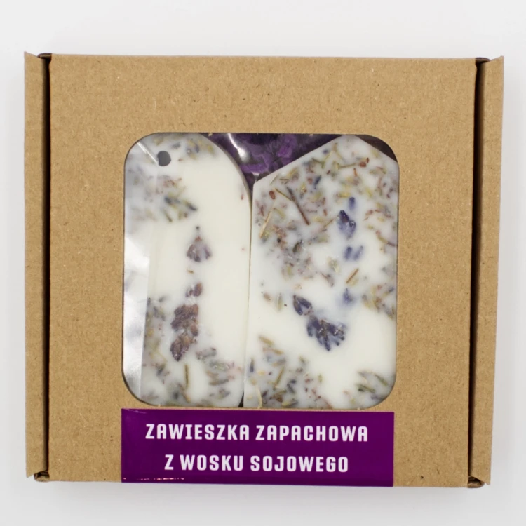 zawieszki zapachowe - tabliczki florenckie- opakowanie  LAWENDA 1X1 2 SZT.webp