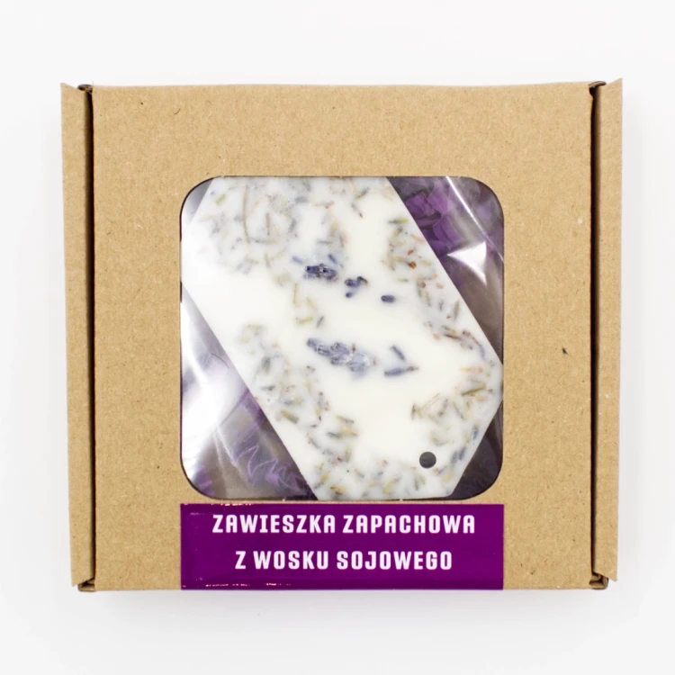 zawieszki zapachowe - tabliczki florenckie- opakowanie  LAWENDA 1X1.webp