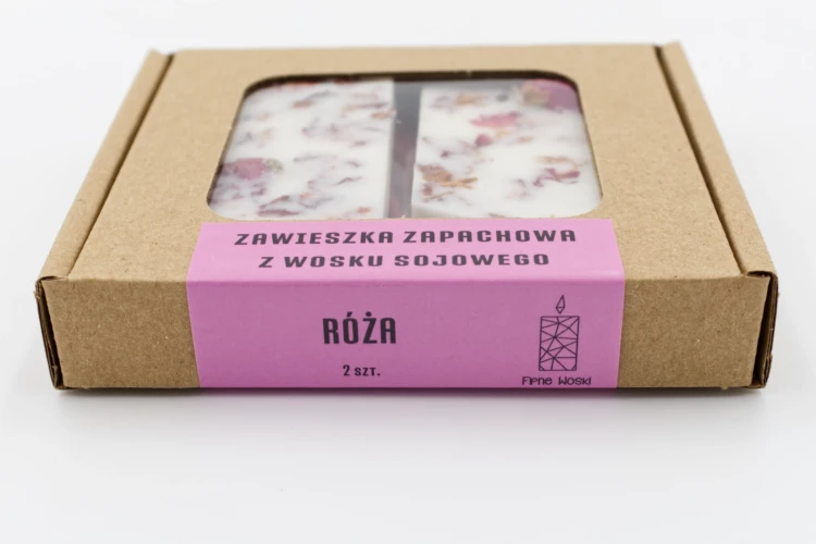 zawieszki zapachowe - tabliczki florenckie - róża x2.1 poziom.webp