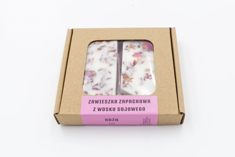 zawieszki zapachowe - tabliczki florenckie - róża x2.2 poziom.webp