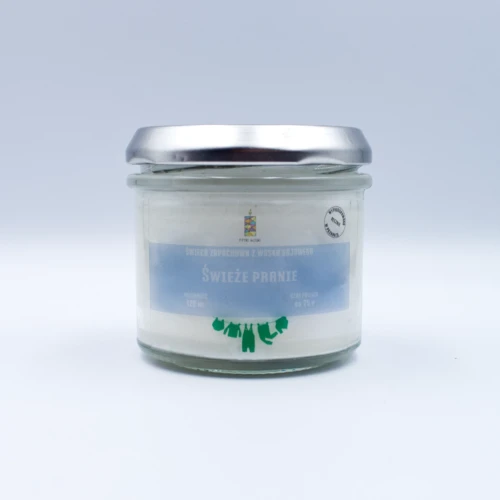 fifne woski świeca sojowa świeże pranie 100 ml.webp