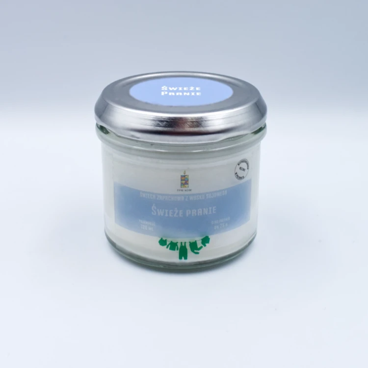 fifne woski świeca sojowa świeże pranie 100 ml 1.webp