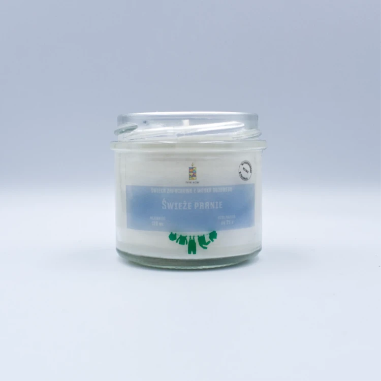 fifne woski świeca sojowa świeże pranie 100 ml 2.webp