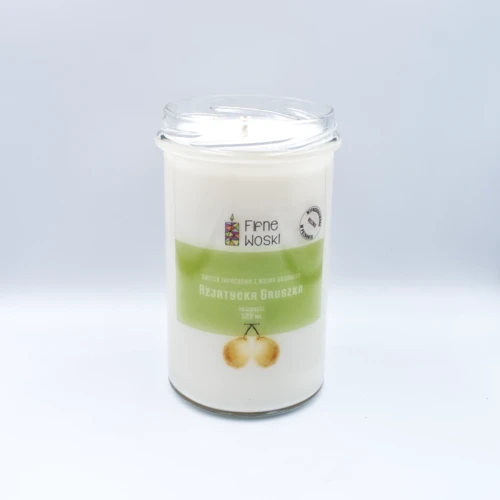 fifne woski świeca sojowa azjatycka gruszka 500 ml 2.webp