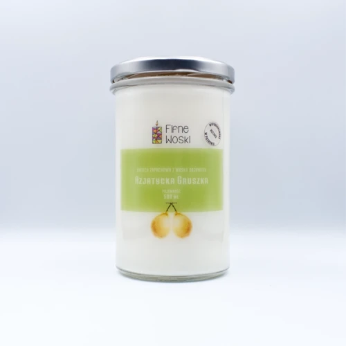 fifne woski świeca sojowa azjatycka gruszka 500 ml.webp