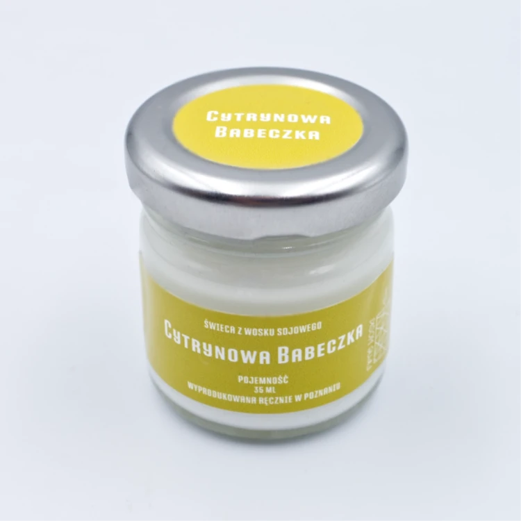 fifne woski świeca sojowa cytrynowa babeczka 35 ml 1.webp