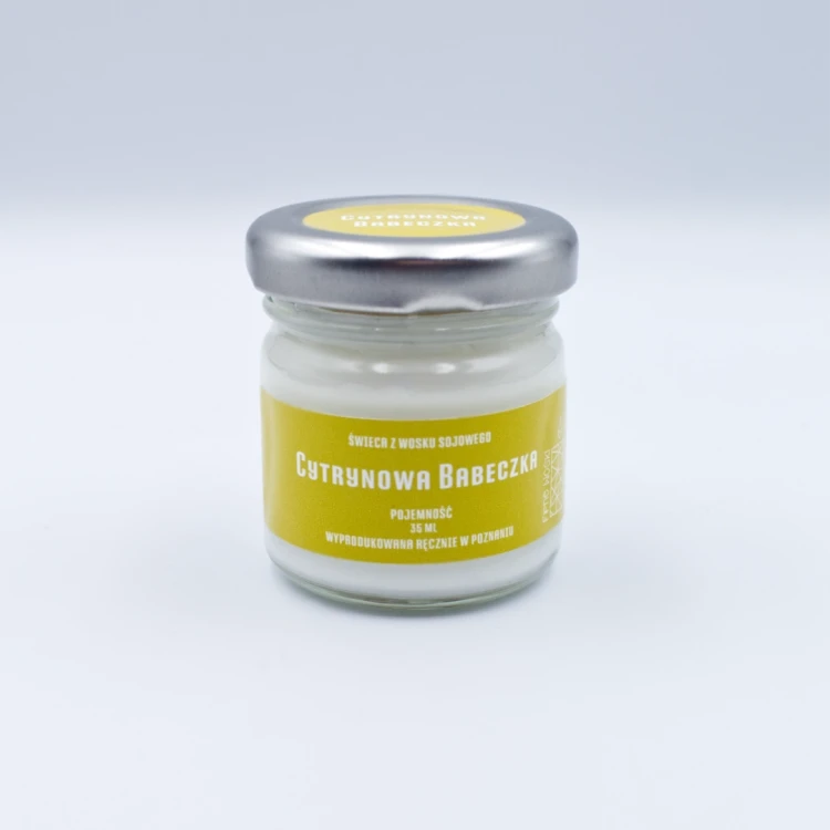 fifne woski świeca sojowa cytrynowa babeczka 35 ml 2.webp