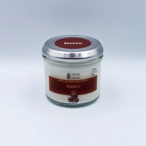 Fifne Woski BROWNIE - świeca sojowa 100 ml