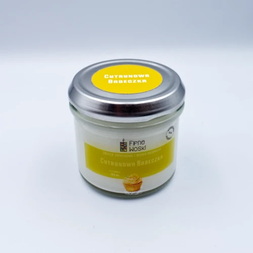 Fifne Woski CYTRYNOWA BABECZKA - świeca sojowa 100 ml