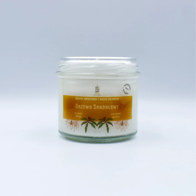 Fifne Woski DRZEWO SANDAŁOWE świeca sojowa 100 ml