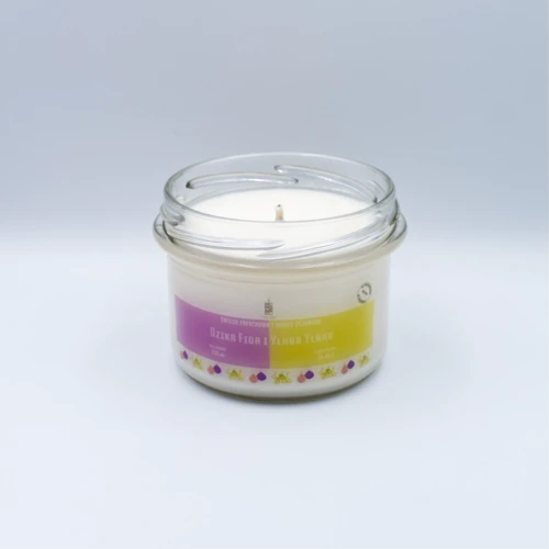 Fifne Woski DZIKA FIGA I YALNG YLANG  świeca sojowa 200 ml 2.webp