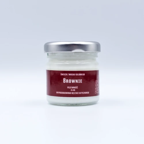 fifne woski BROWNIE świeca sojowa 35 ml