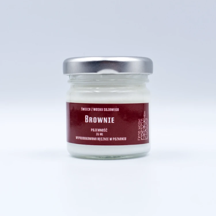 fifne woski BROWNIE świeca sojowa 35 ml