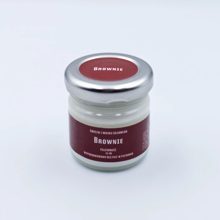 fifne woski BROWNIE świeca sojowa 35 ml