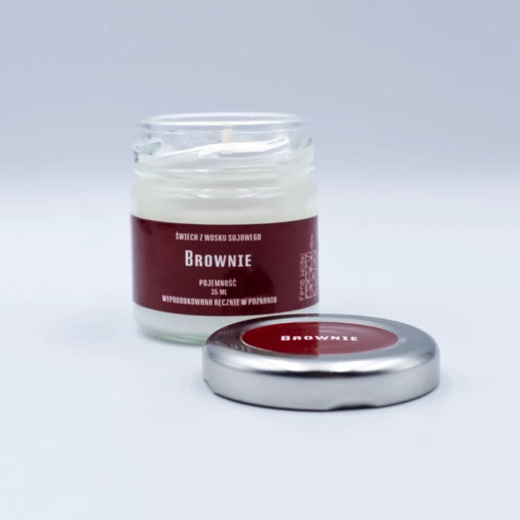 fifne woski BROWNIE świeca sojowa 35 ml