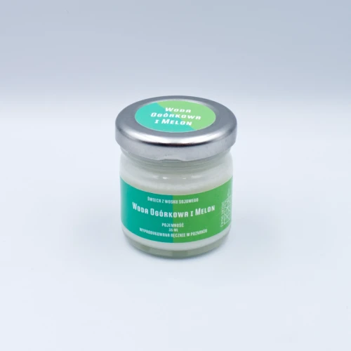 Fiffne Woski WODA OGÓRKOWA I MELON świeca sojowa 35 ml