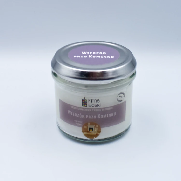 fifne woski świeca sojowa wieczór przy kominku 100 ml 1.webp
