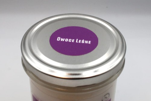 OWOCE LEŚNE – Bardzo duża świeca sojowa w słoiku