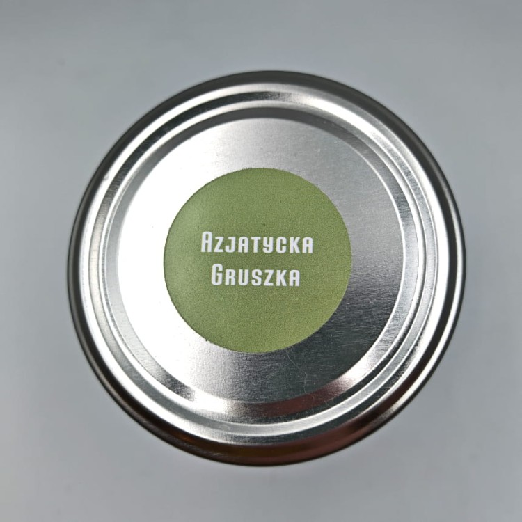 AZJATYCKA GRUSZKA – Bardzo duża świeca sojowa w słoiku