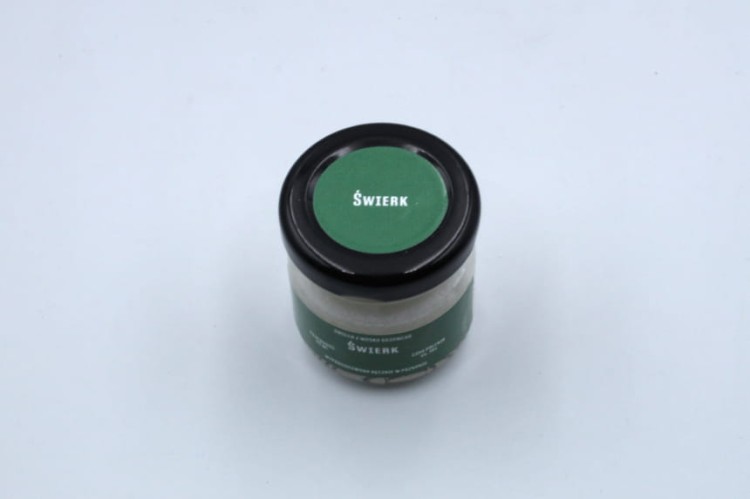 ŚWIERK – Mała świeca sojowa w słoiku